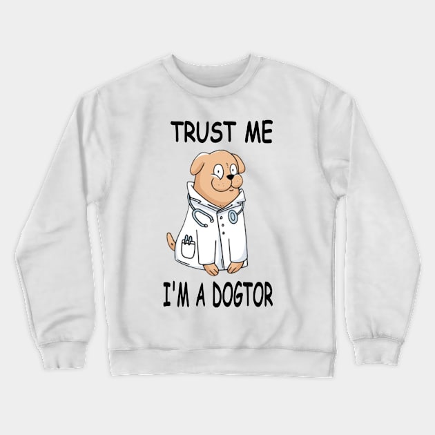 DOCTOR DOG2020 Crewneck Sweatshirt by Breshka